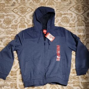 Coleman Dark Blue Hooded Jacket